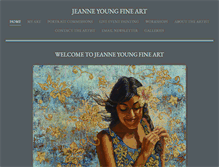 Tablet Screenshot of jeanneyoung.com